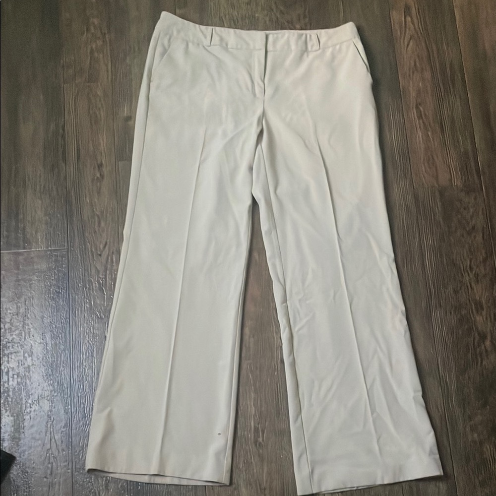 New York & Company Cream Trousers